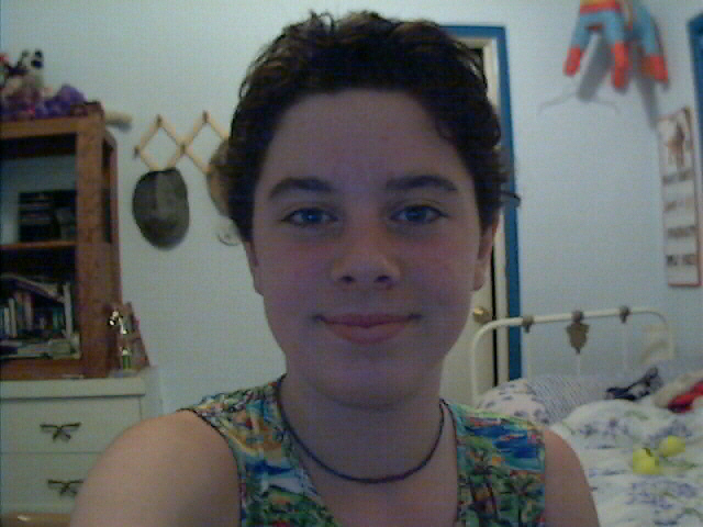 Ugly me; Actual size=240 pixels wide